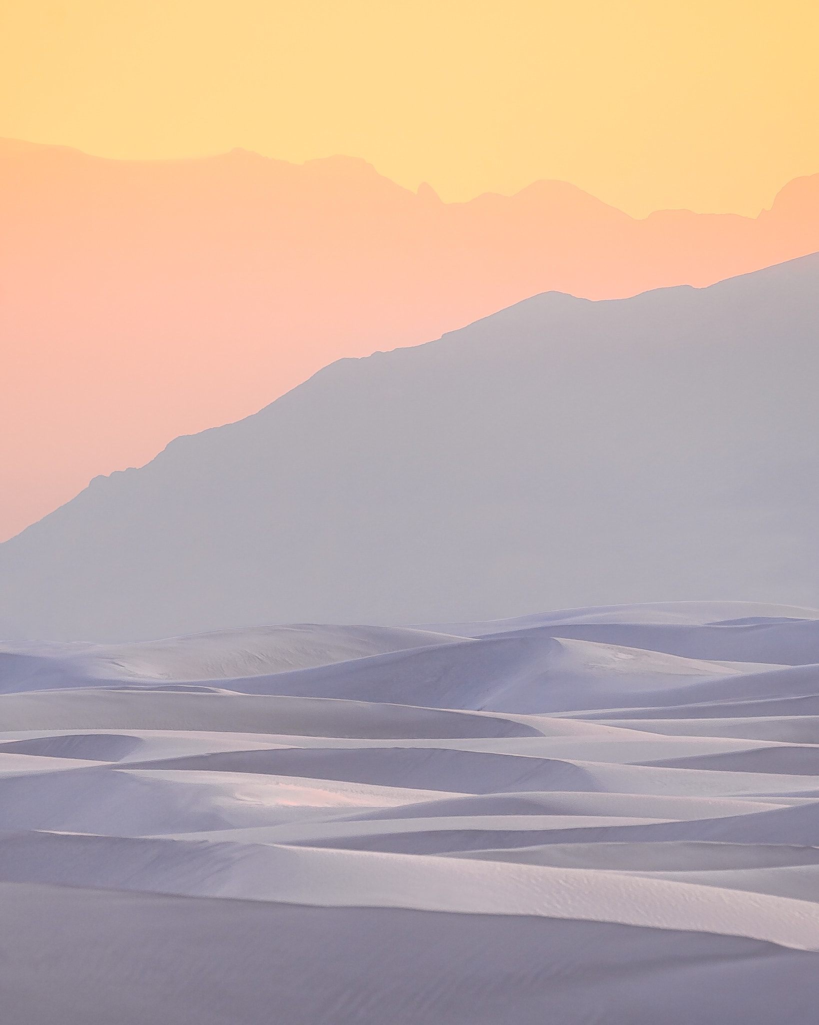 White Sands Ripple Lines - White Sands National Park, New Mexico desert photography by Armaan Pandey