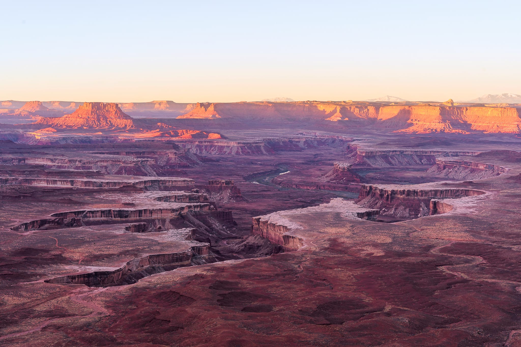 Canyonlands Morning Vista - Canyonlands National Park, Utah desert photography by Armaan Pandey