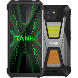 Telefon rezistent Unihertz 8849 Tank 3s, 5G, 6.79" 120Hz, Dimensity 8200, 12GB RAM, 256GB, NFC, Video Proiector, Android 14