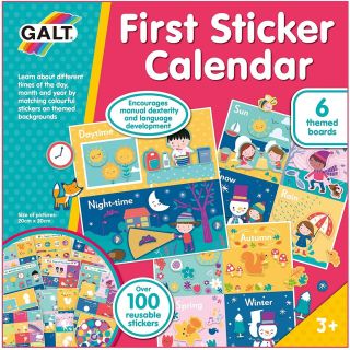 Primul meu calendar cu abțibilduri Galt (Resigilat)