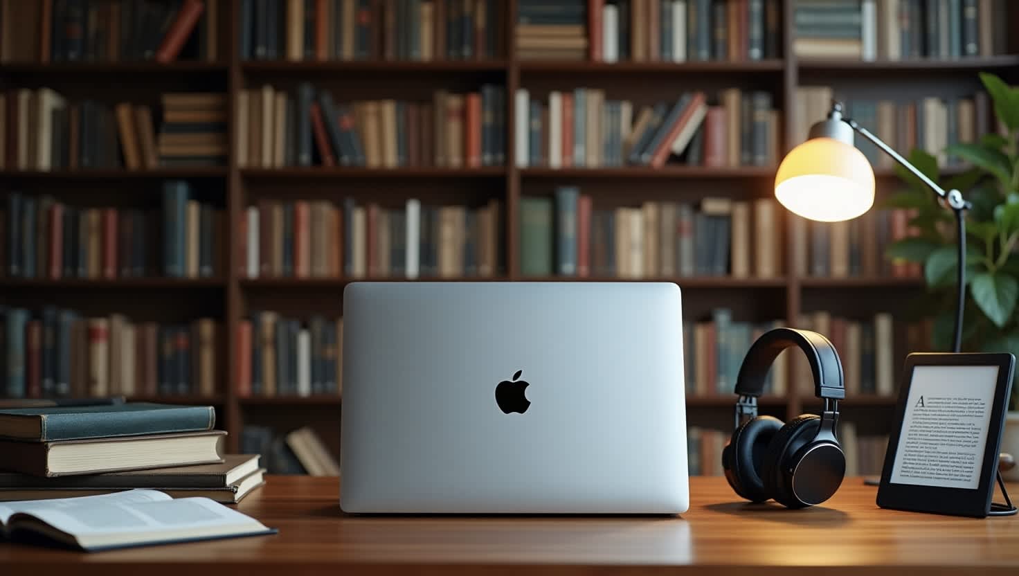 Photo of my desk setup