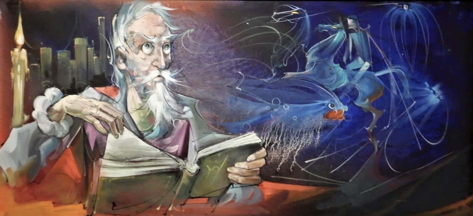 Photo of the Cervantes - Don Quixote imaginary representation
