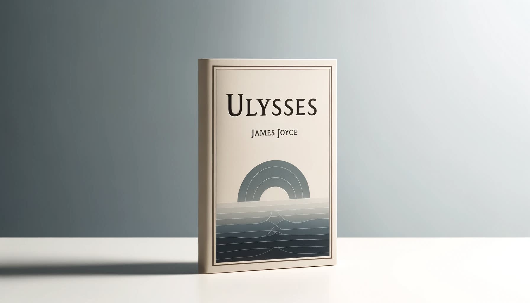 Imaginary representation of James Joyce Ulysses