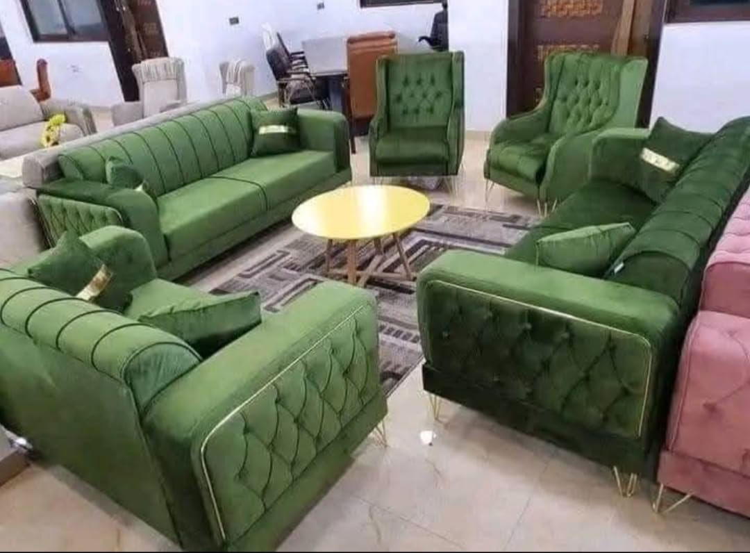 Forest Green Chesterfield Set