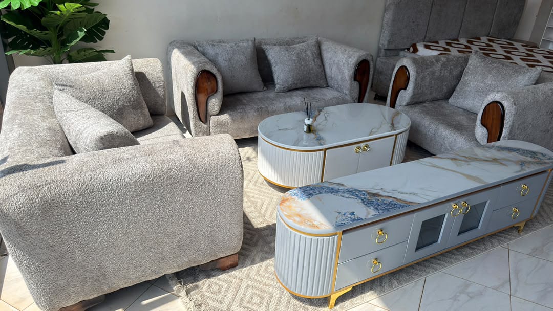 Grey Modular Living Set
