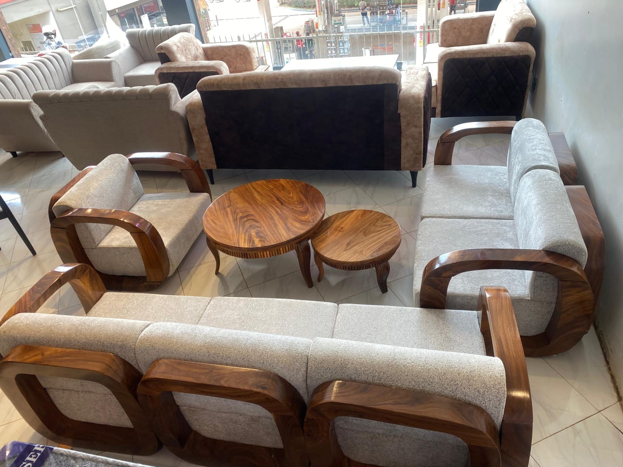 Teak Frame Sofa Collection