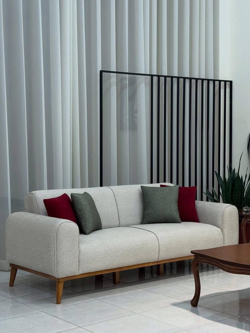 Cream Scandinavian Sofa