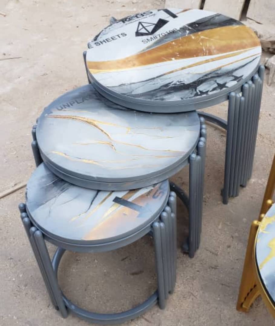Marble Nesting Table Set