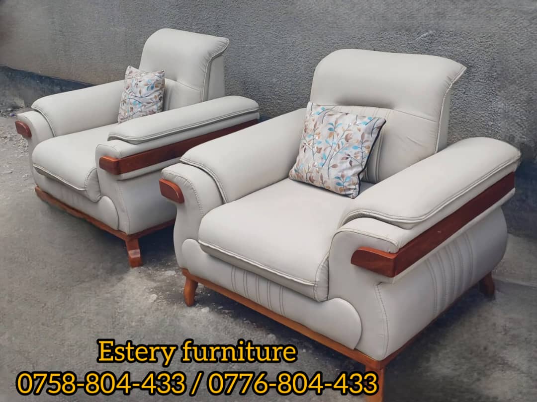 Classic White Armchair Pair