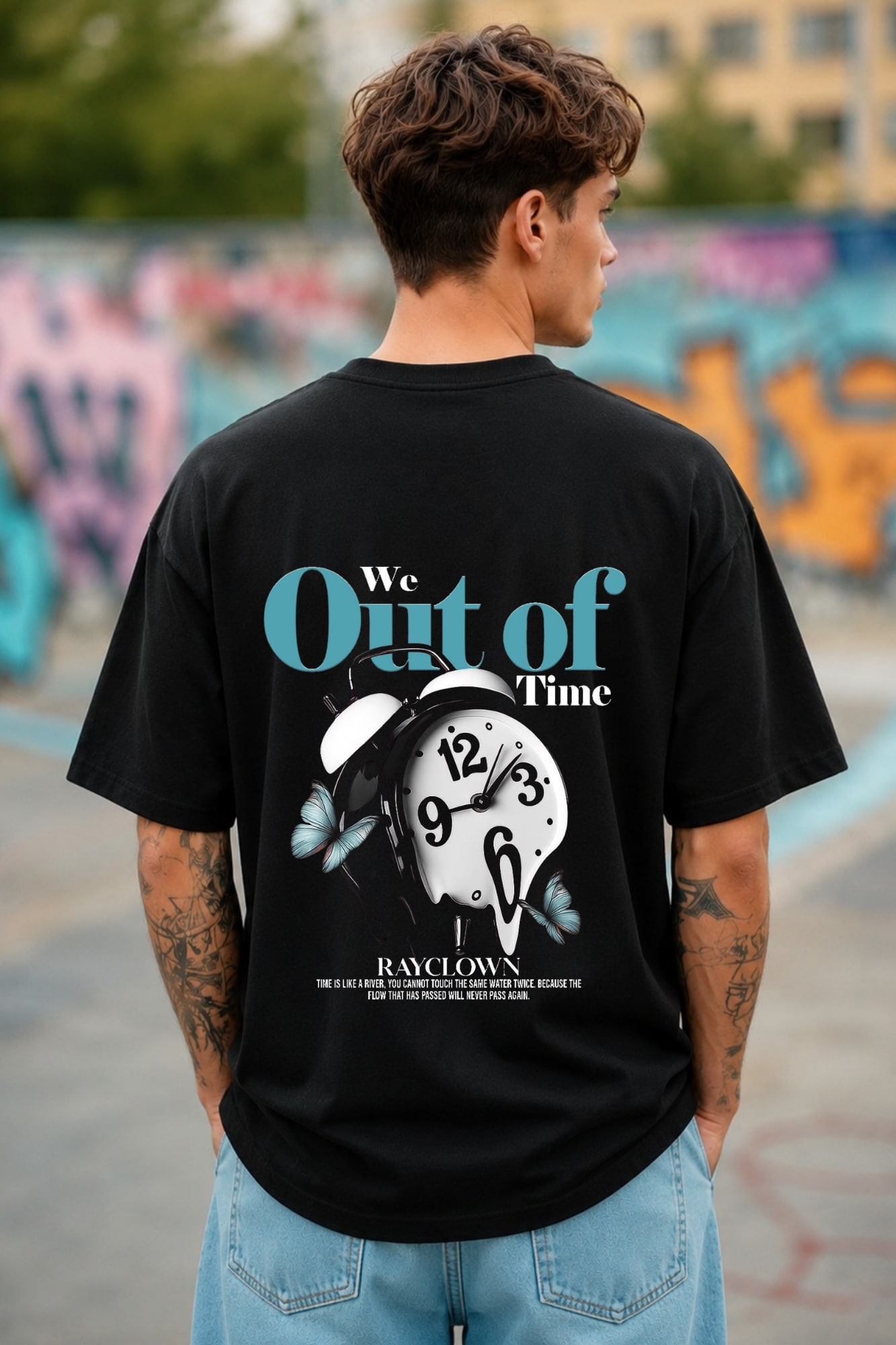 ⏰ Out of Time Oversized T-Shirt