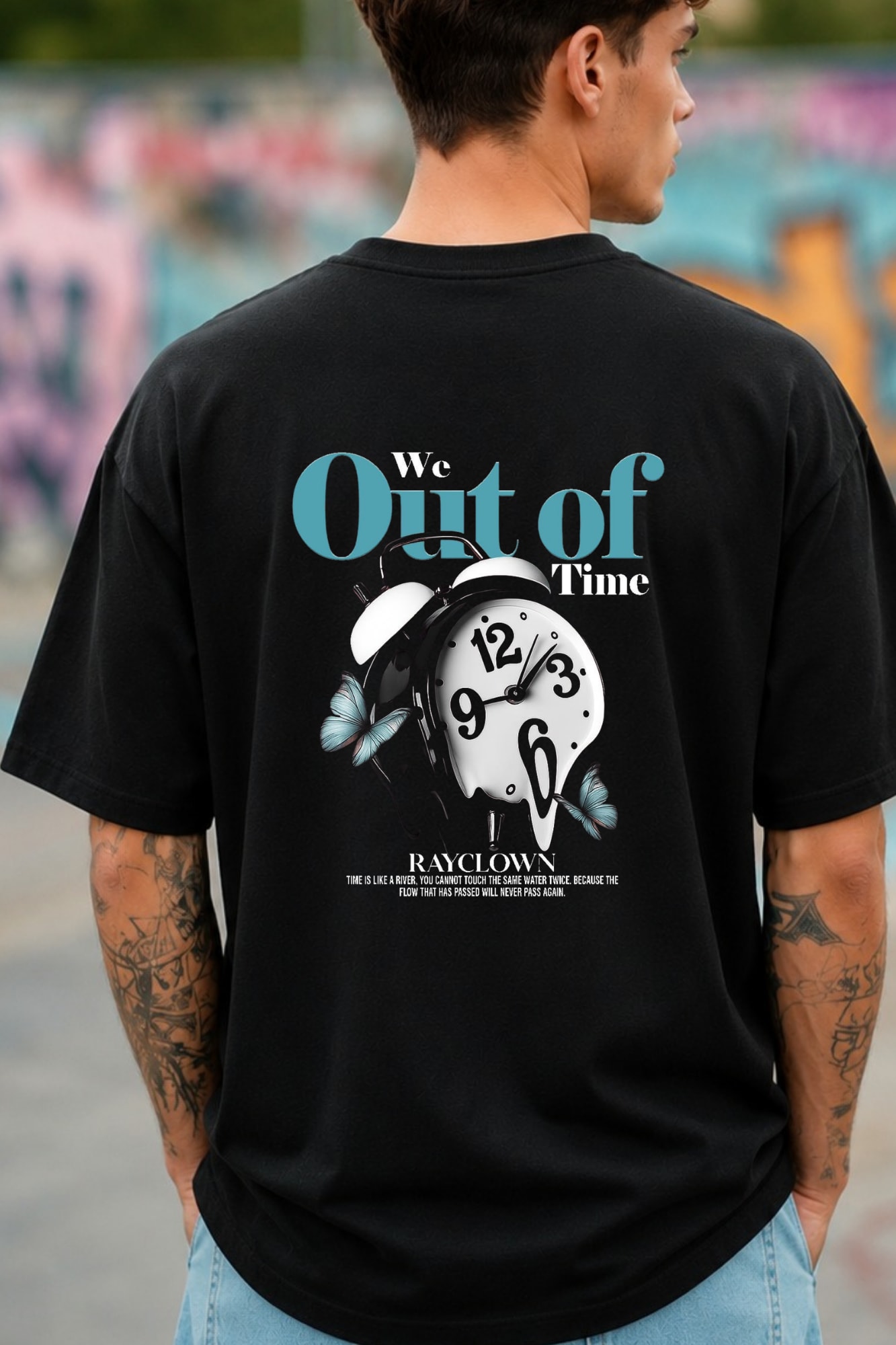 ⏰ Out of Time Oversized T-Shirt alternate