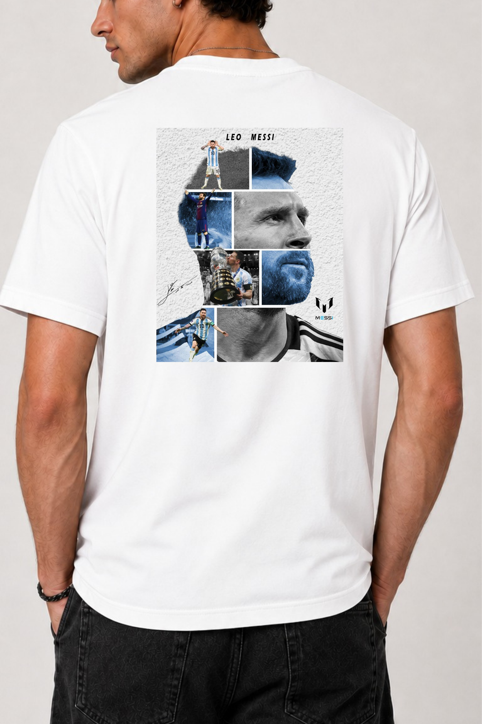 Legend Tribute Oversized Graphic T-Shirt for Men thumbnail 2