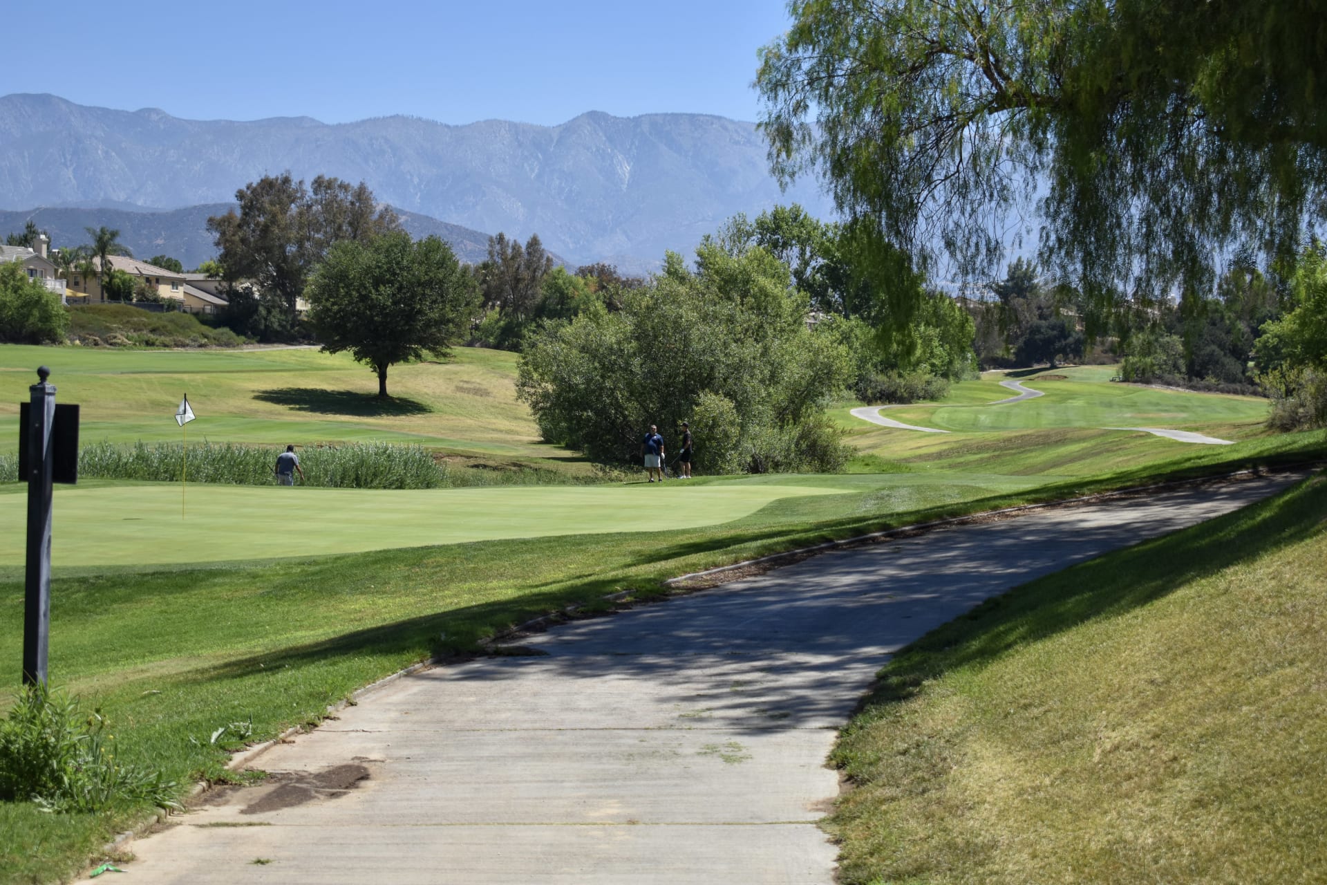 Tournament-day atmosphere at Morongo Golf Club at Tukwet Canyon