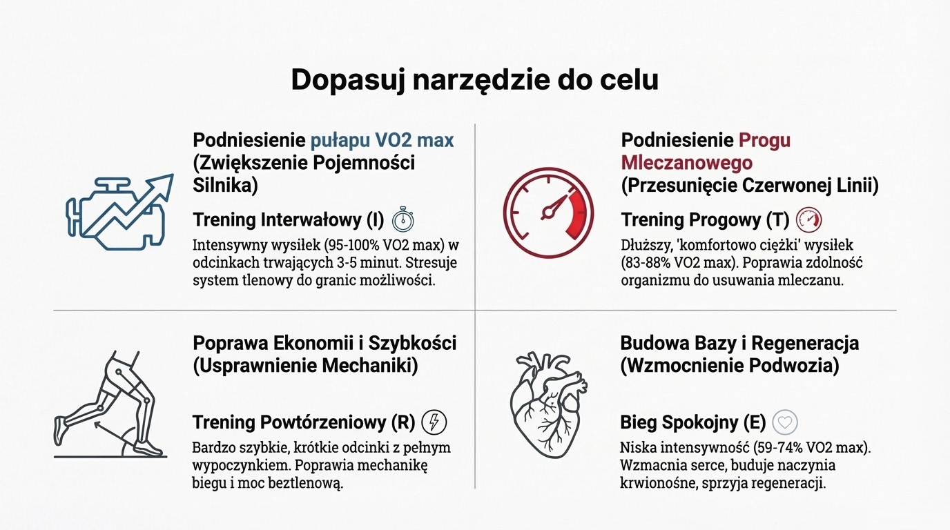 Tabela dopasowania narzędzia do celu
