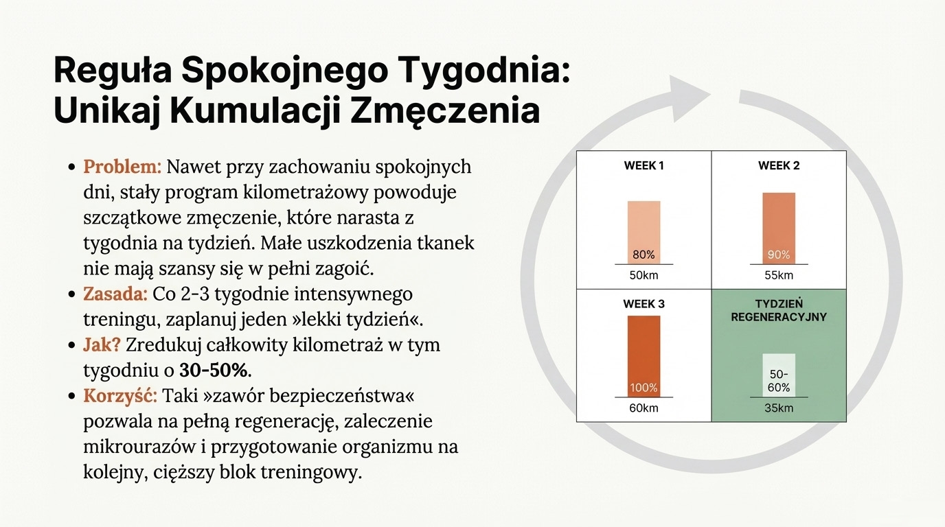 Planowanie tygodnia regeneracyjnego