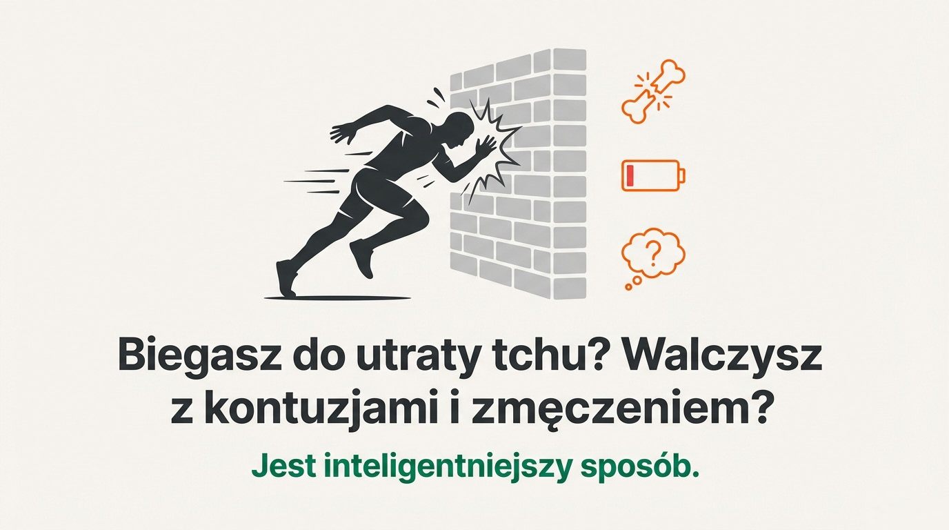Biegacz uderzający w ścianę vs inteligentna strategia