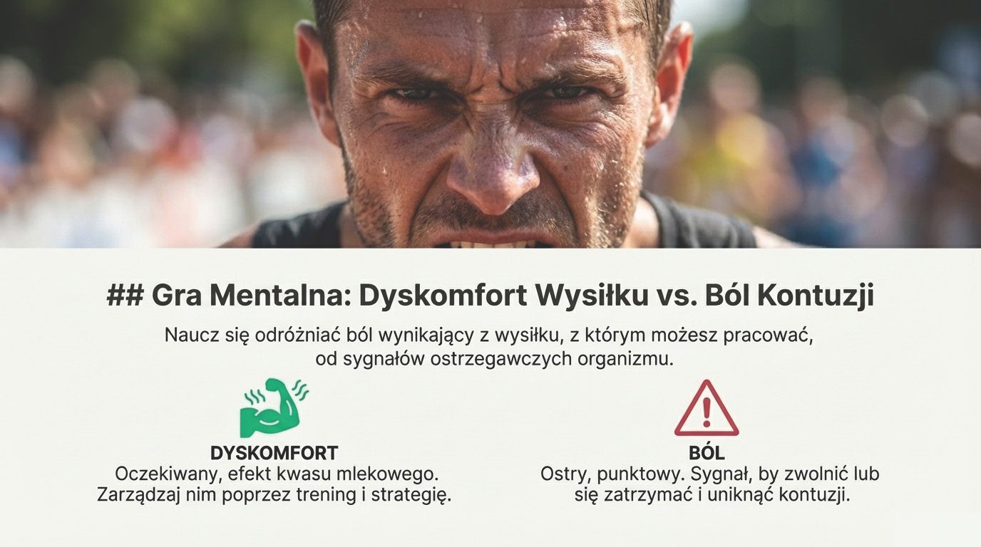 Dyskomfort vs Ból - porównanie