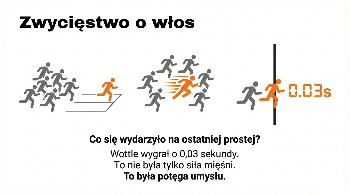Wottle wygrywa o włos