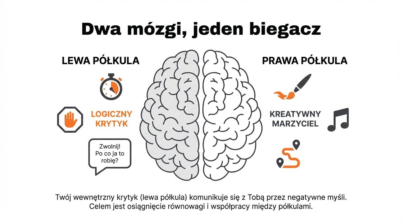 Dwie półkule mózgu: logiczna i kreatywna