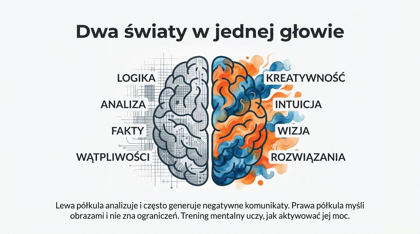 Lewa półkula (logika) i prawa półkula (kreatywność)