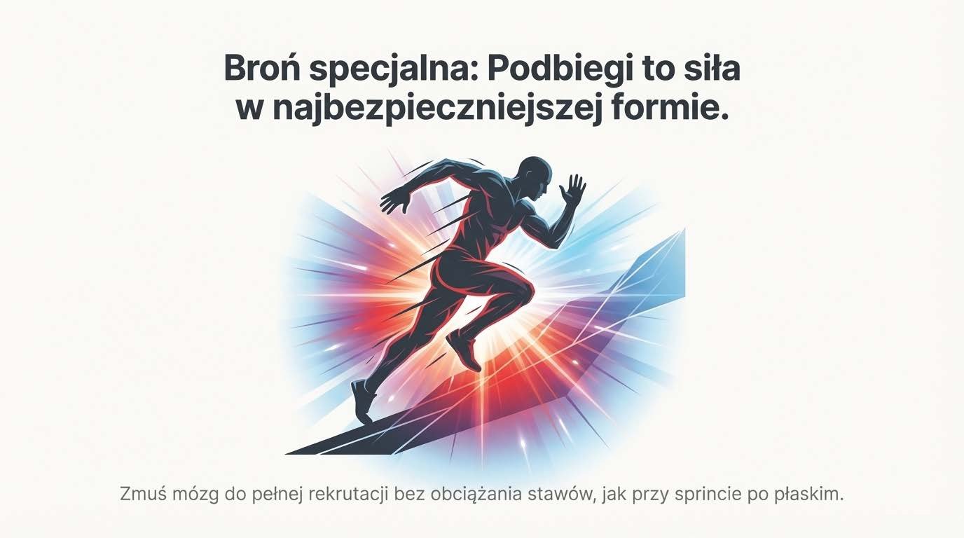 Podbiegi jako idealne narzędzie rekrutacji mięśni