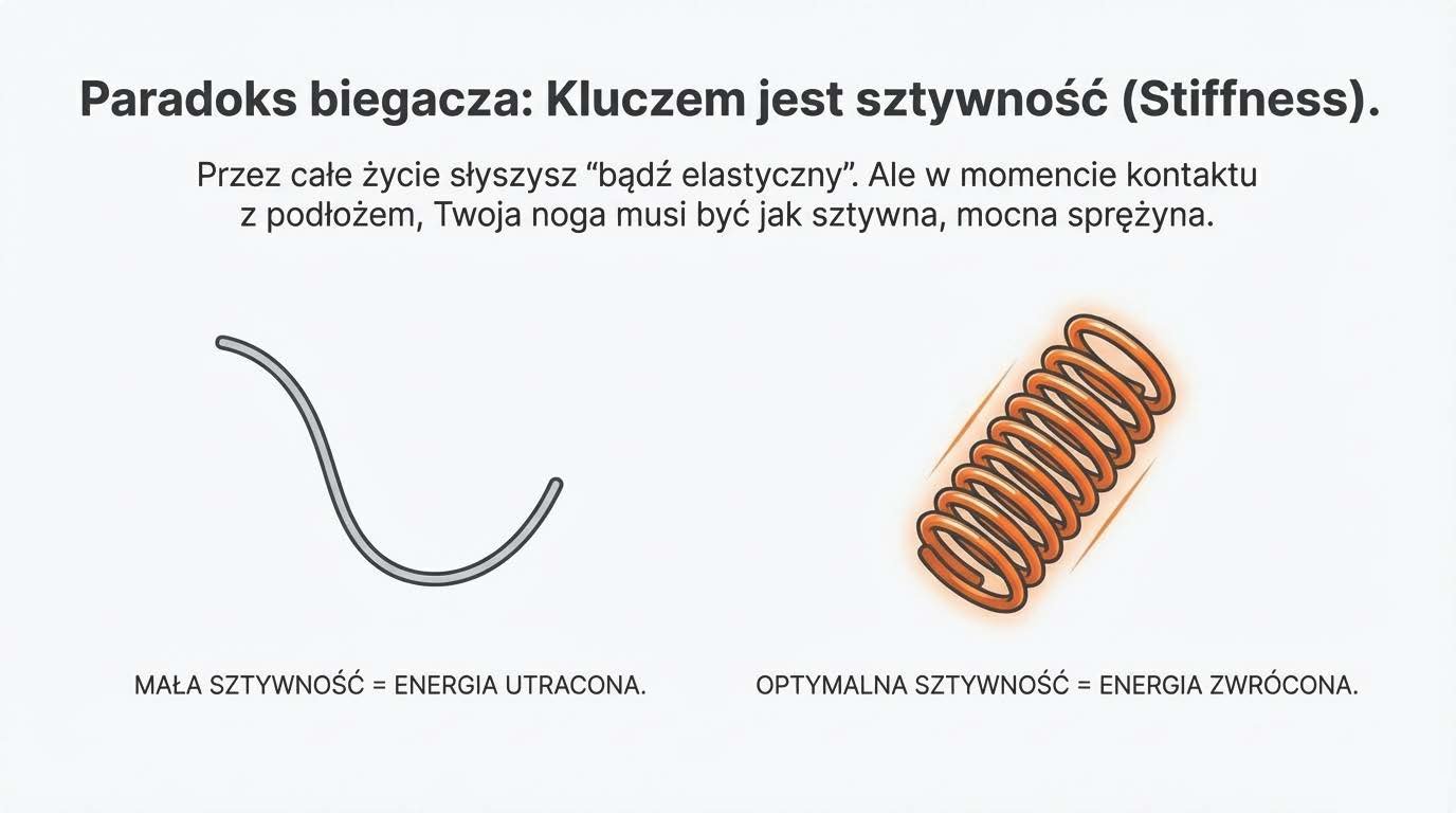 Luźna lina vs naciągnięta sprężyna