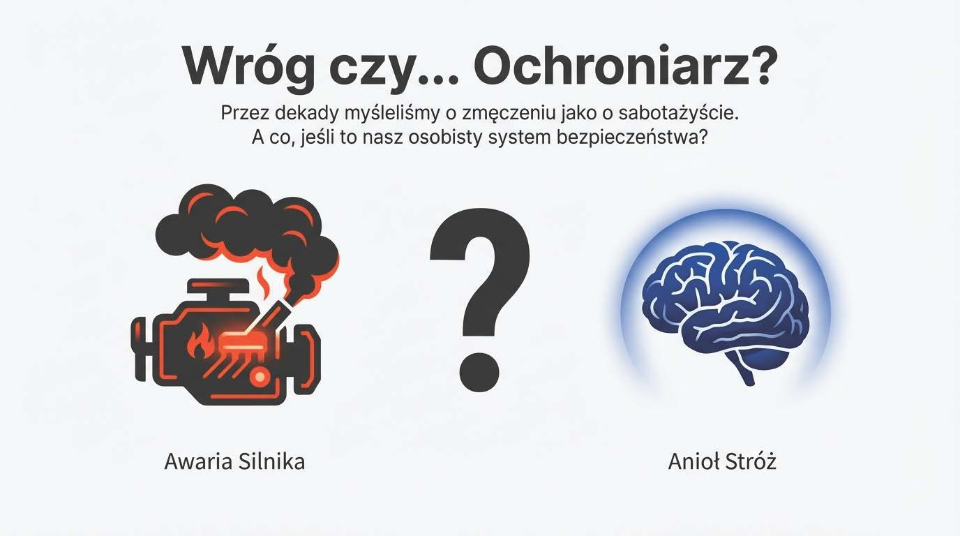 Zmęczenie jako awaria kontra zmęczenie jako anioł stróż