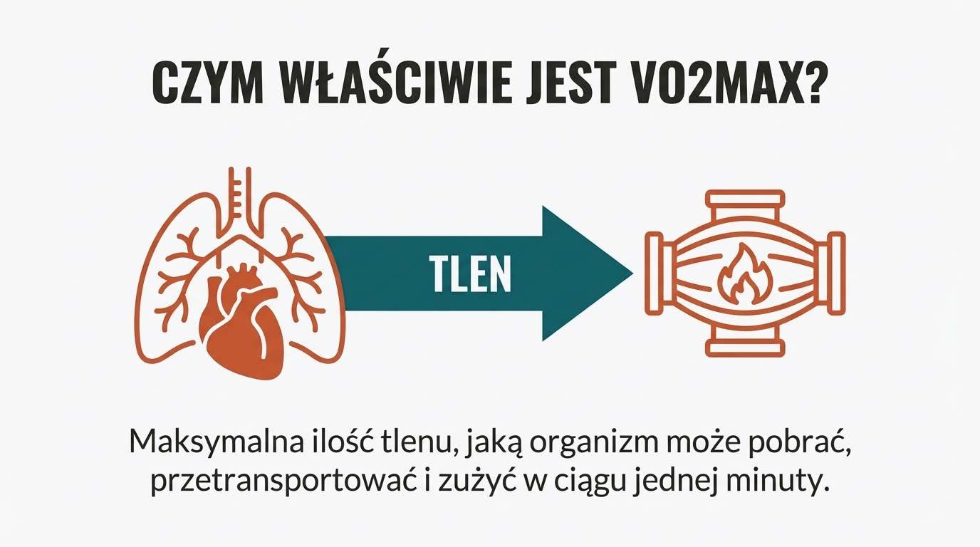 Czym jest VO2max - schemat płuc i serca