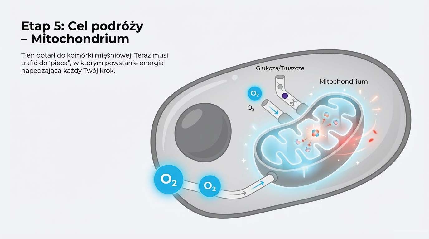 Gęsta sieć kapilar jako efekt treningu, spowalniająca przepływ