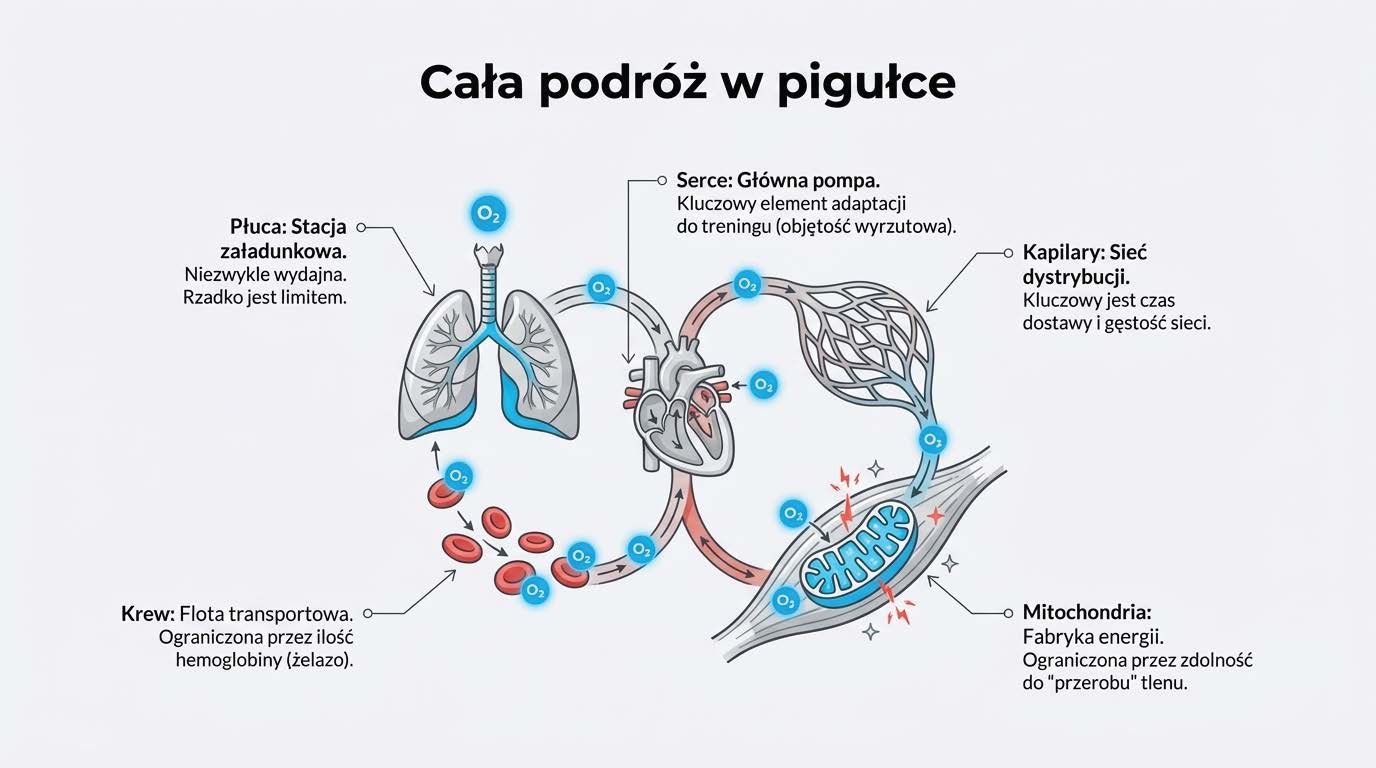 Wydajność mitochondriów wspierana przez enzymy