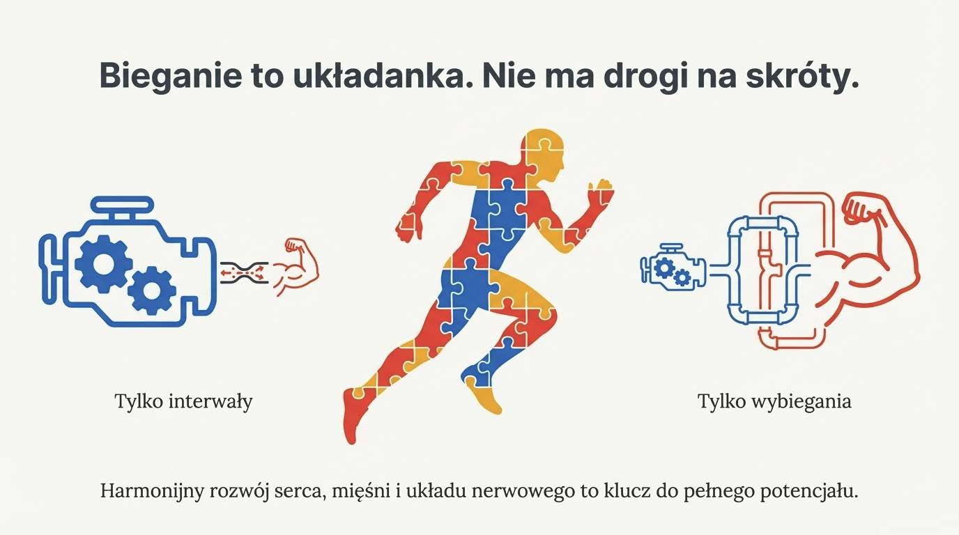 Bieganie to układanka, harmonijny rozwój 3 elementów