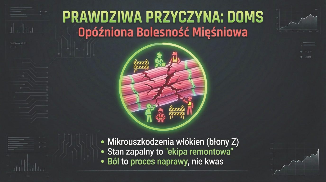 Kwasica blokująca wapń i enzymy mięśniowe