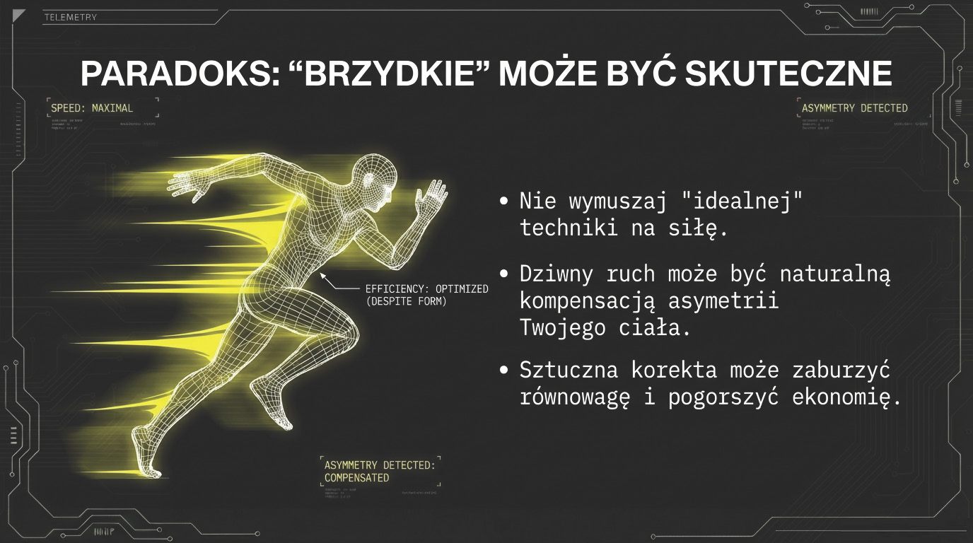 Paradoks - brzydka technika kompensująca asymetrie organizmu