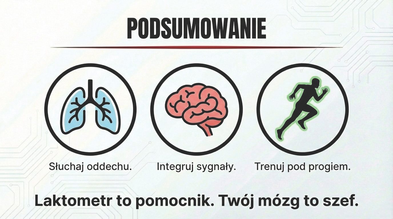 Mądry biegacz znający swoje progi osiąga cel