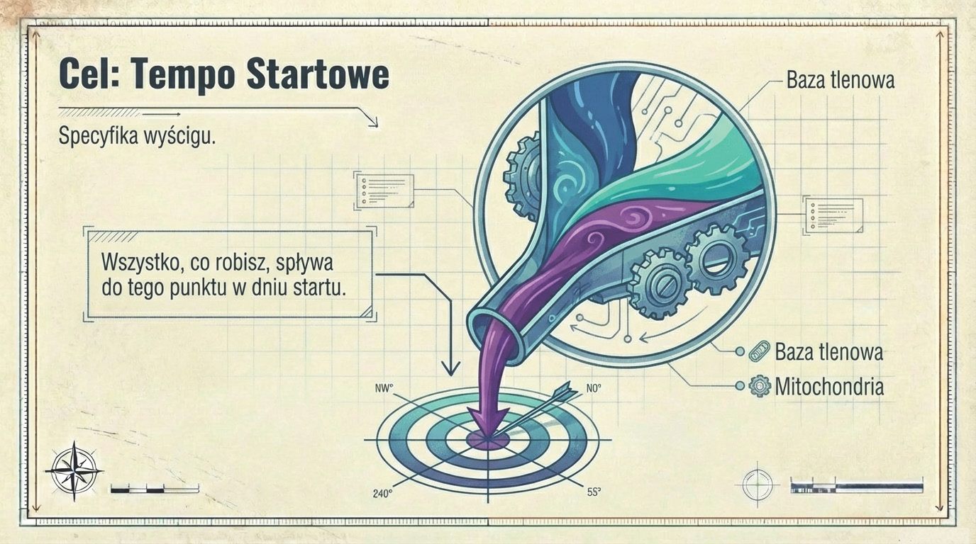 Cel: tempo startowe, specyfika wyścigu