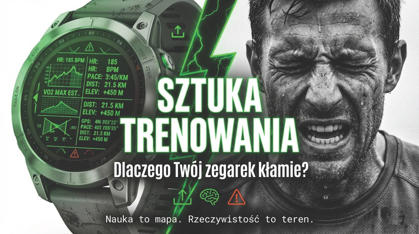 Sztuka trenowania - dlaczego Twój zegarek kłamie? Nauka to mapa, rzeczywistość to teren