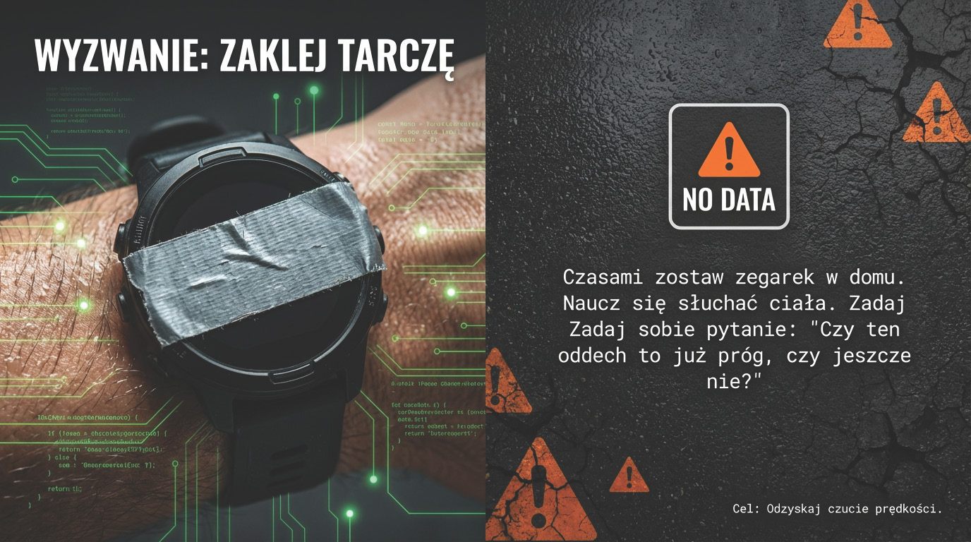Wyzwanie: zaklej tarczę zegarka i naucz się słuchać ciała