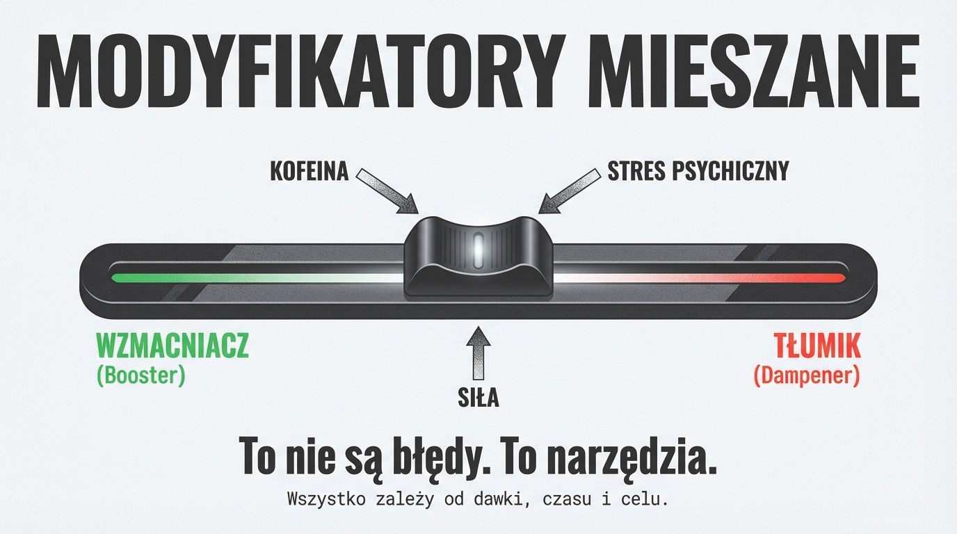 Modyfikatory mieszane - to nie są błędy, to narzędzia; wszystko zależy od dawki, czasu i celu