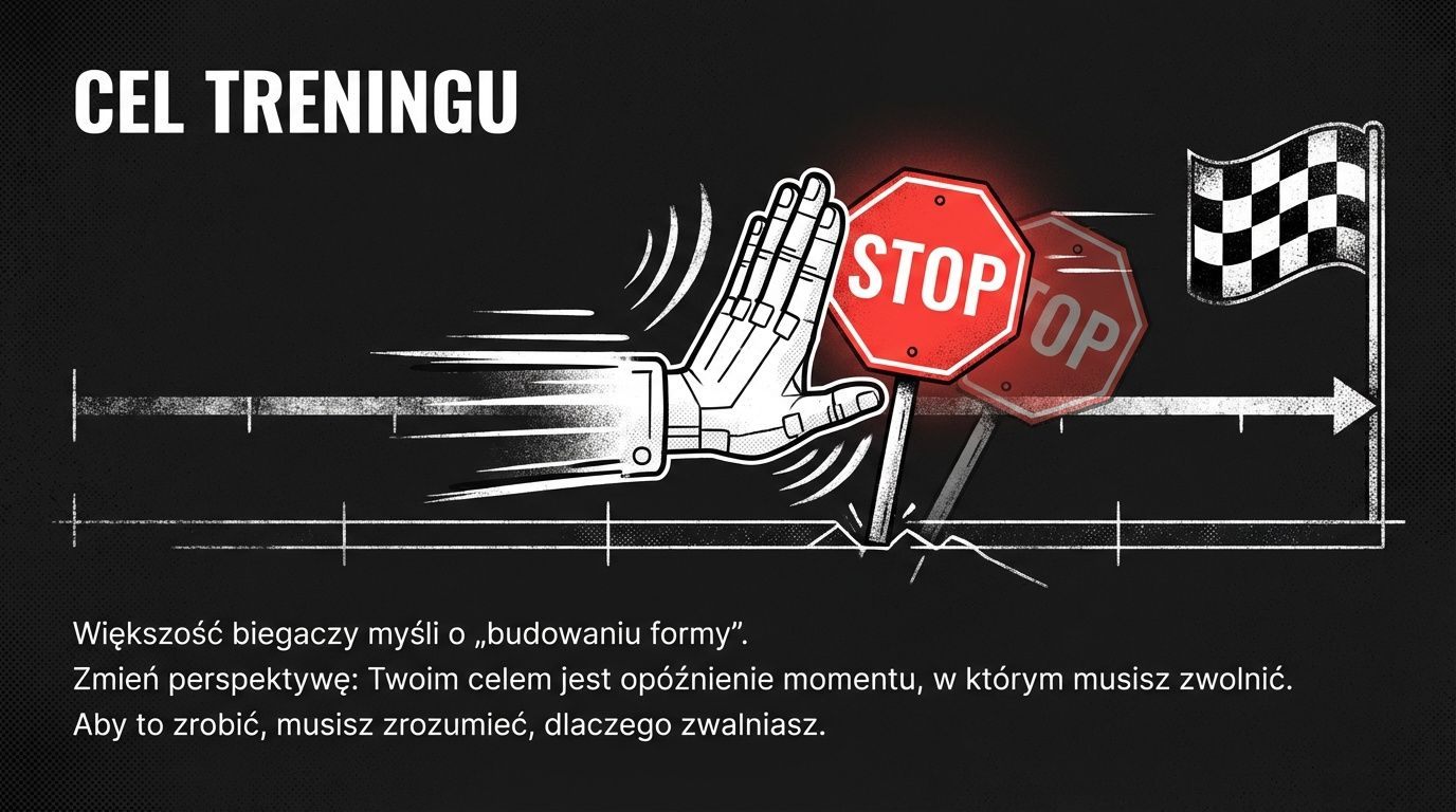 Cel treningu - opóźnij moment, w którym musisz zwolnić