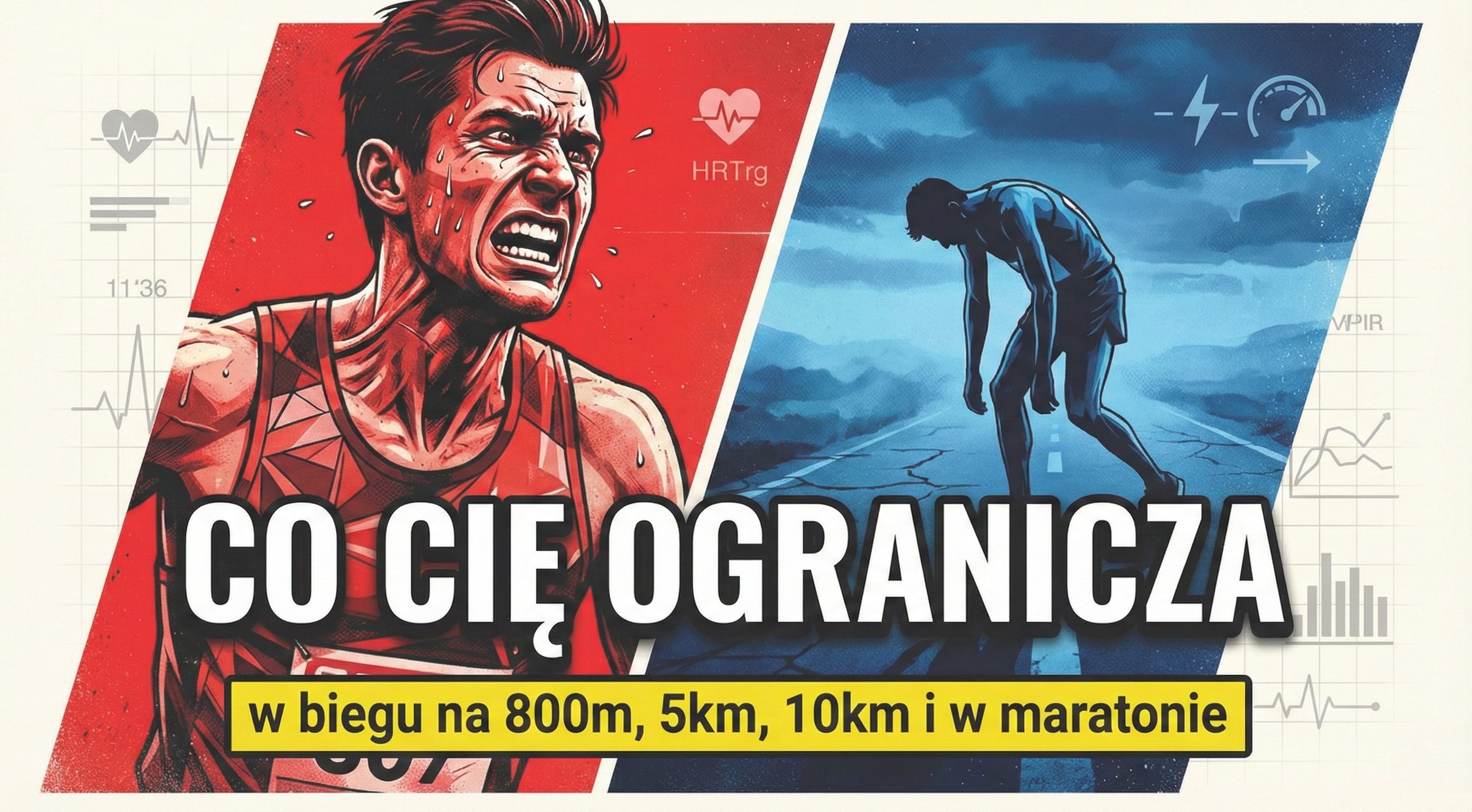Co Cię ogranicza w biegu na 800 m, 5 km, 10 km i w maratonie