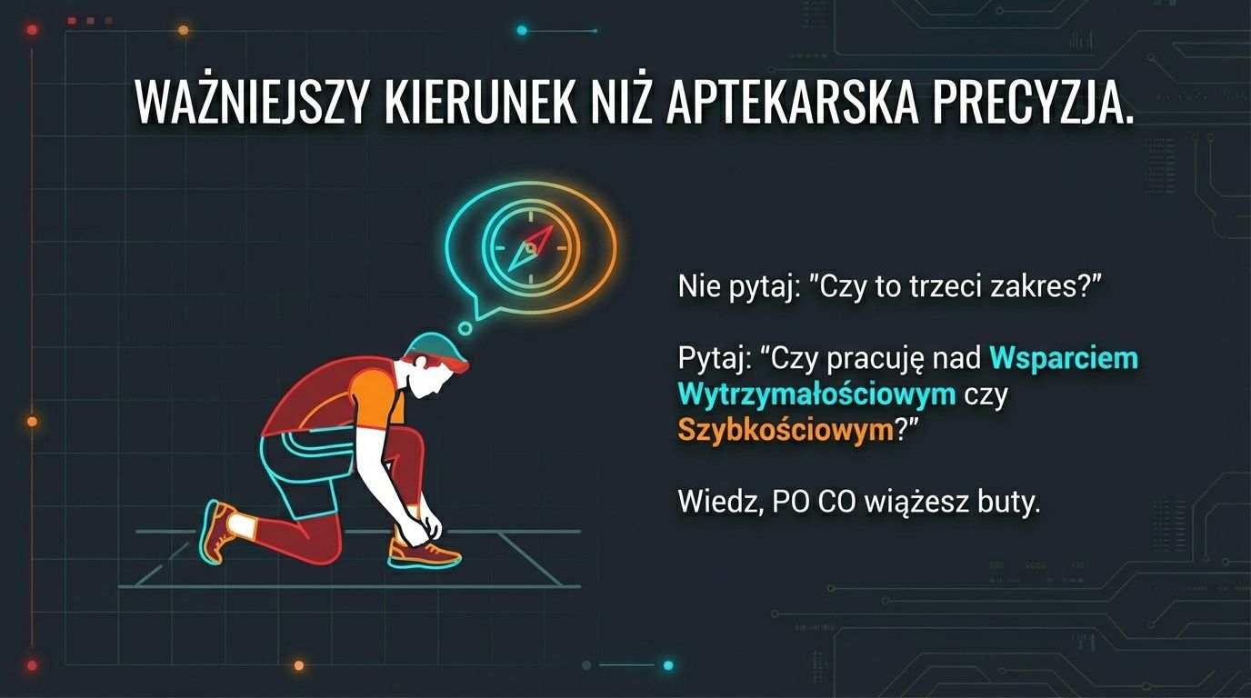Ważniejszy kierunek niż aptekarska precyzja - wiedz, po co wiążesz buty