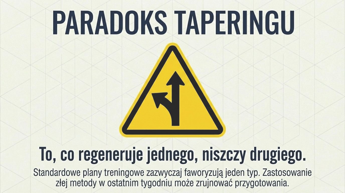 Paradoks taperingu - to, co regeneruje jednego zawodnika, niszczy drugiego