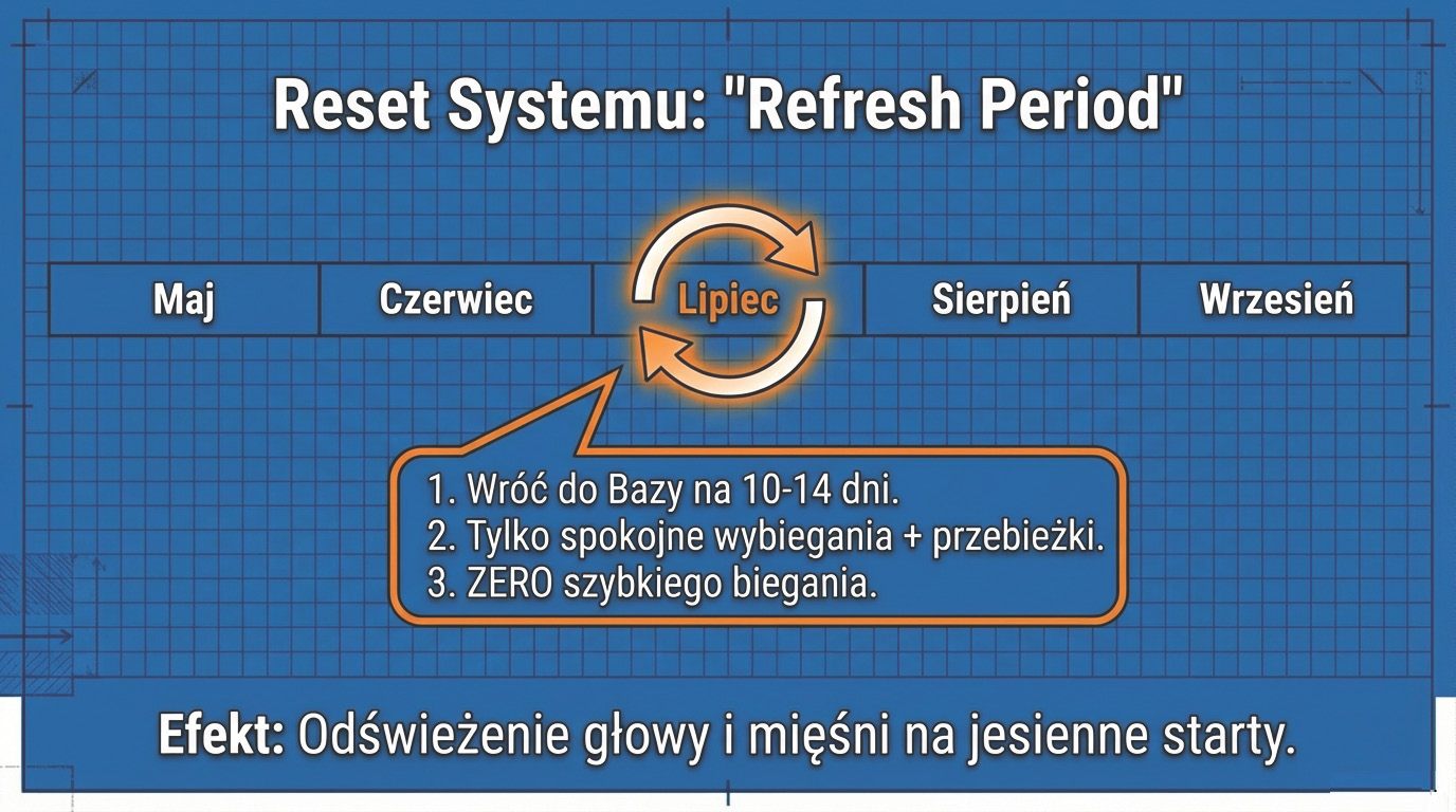 Reset systemu - Refresh Period, powrót do bazy na 10-14 dni, zero szybkiego biegania