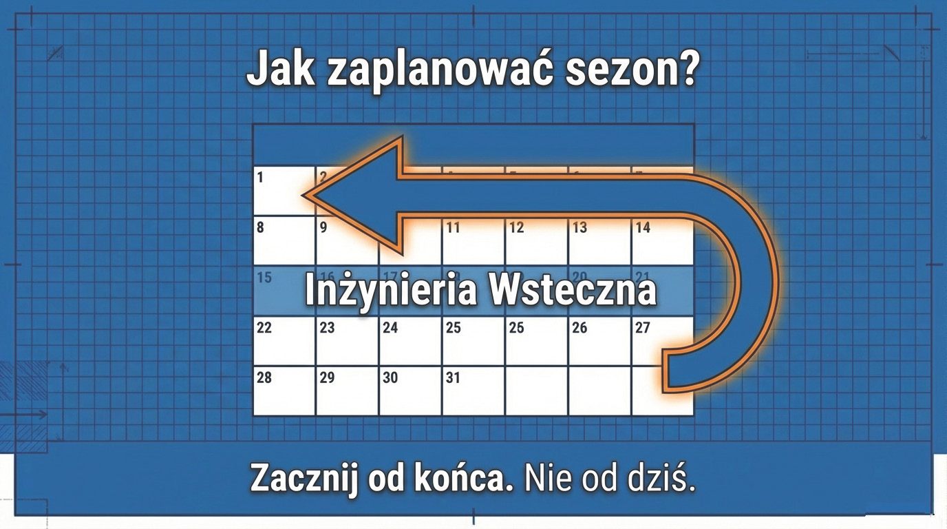 Jak zaplanować sezon - inżynieria wsteczna, zacznij od końca, nie od dziś