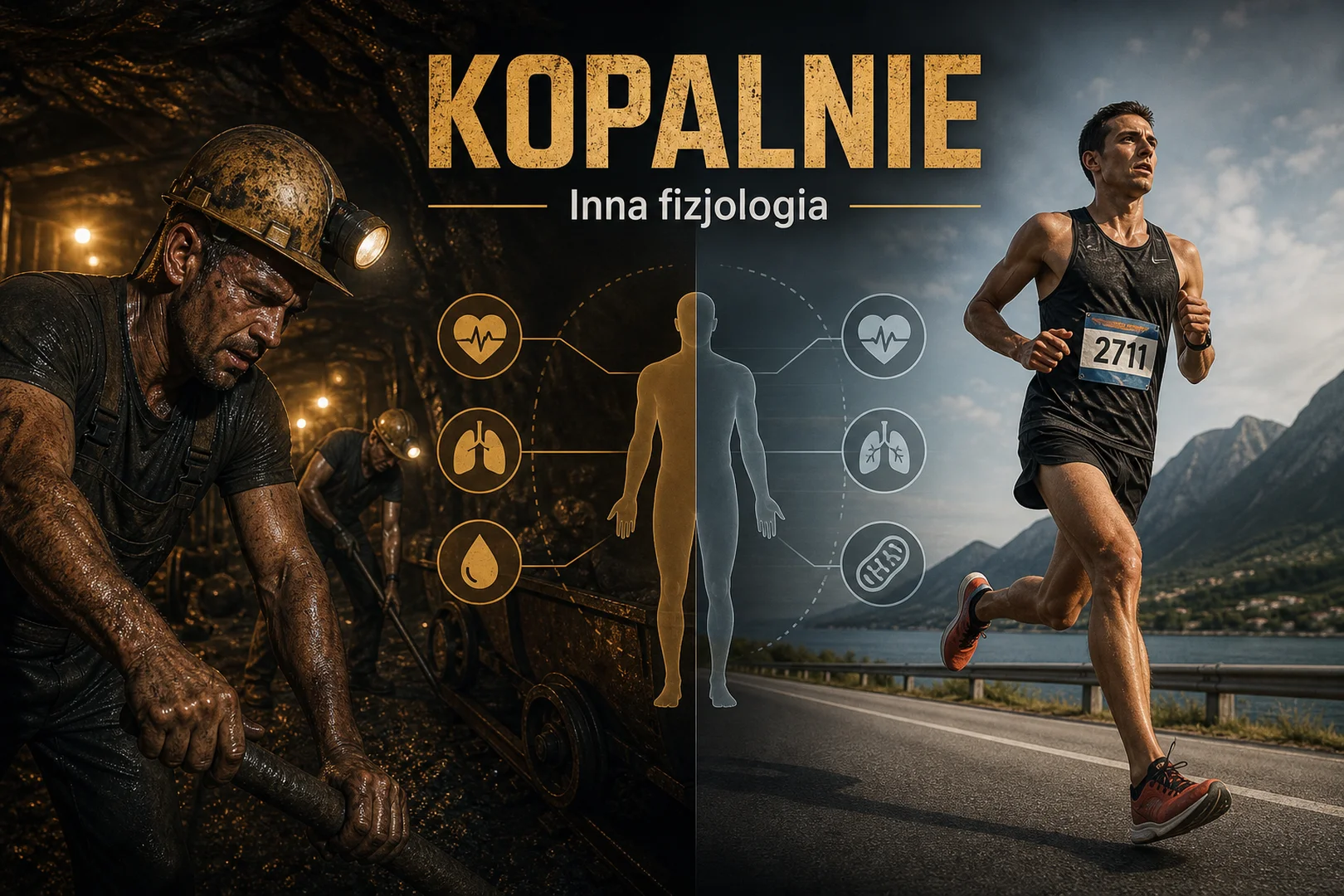 Kopalnie a maraton - inna fizjologia