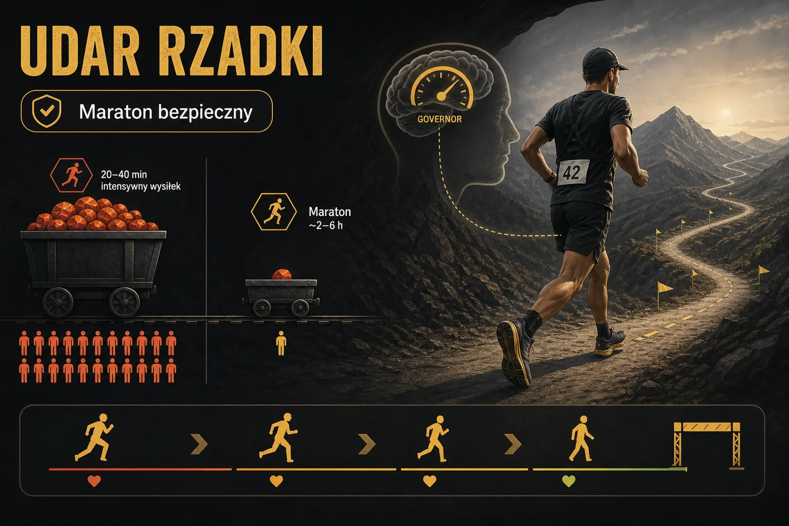 Udar rzadki - maraton bezpieczny, centralny zarządca