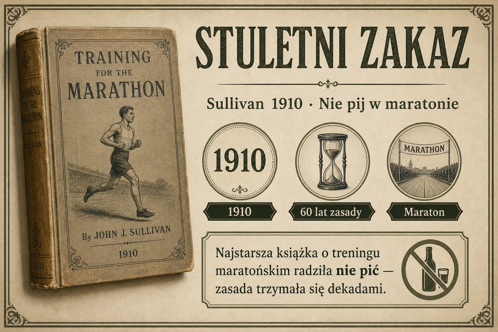 Stuletni zakaz - Sullivan 1910, 60 lat zasady nie pij