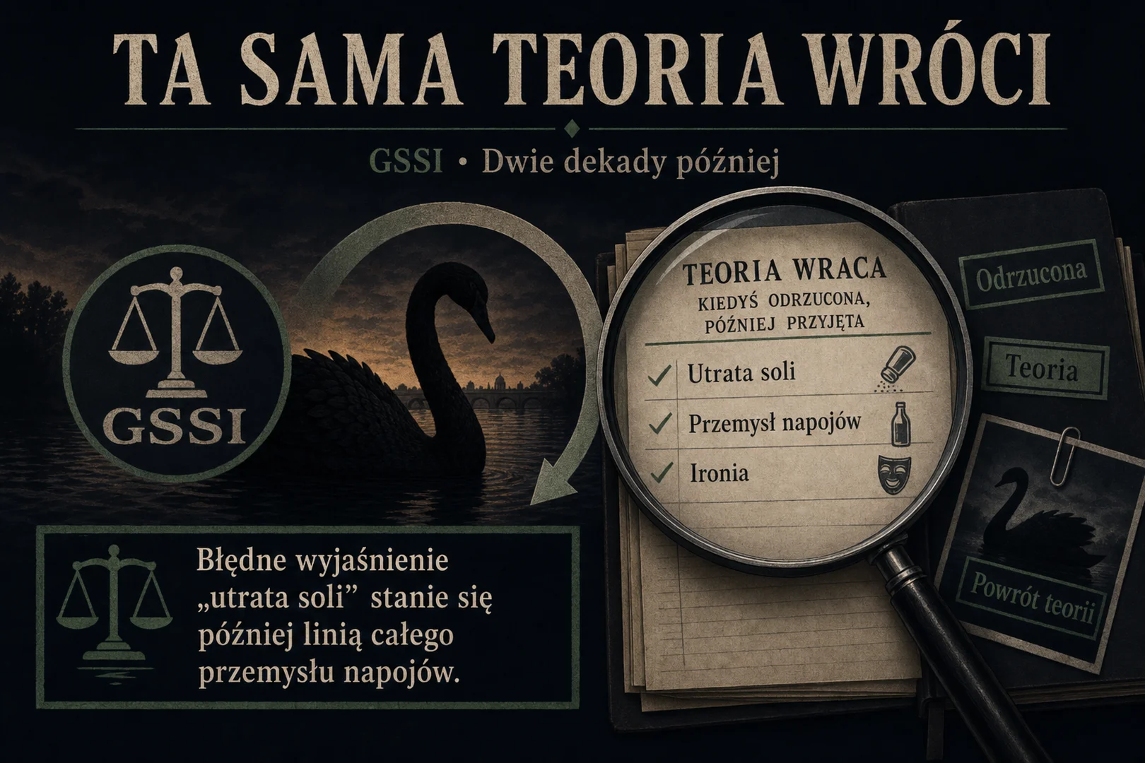 Pięć przypadków - sód 118, 124, 125 mmol na litr, wszyscy przeżyli