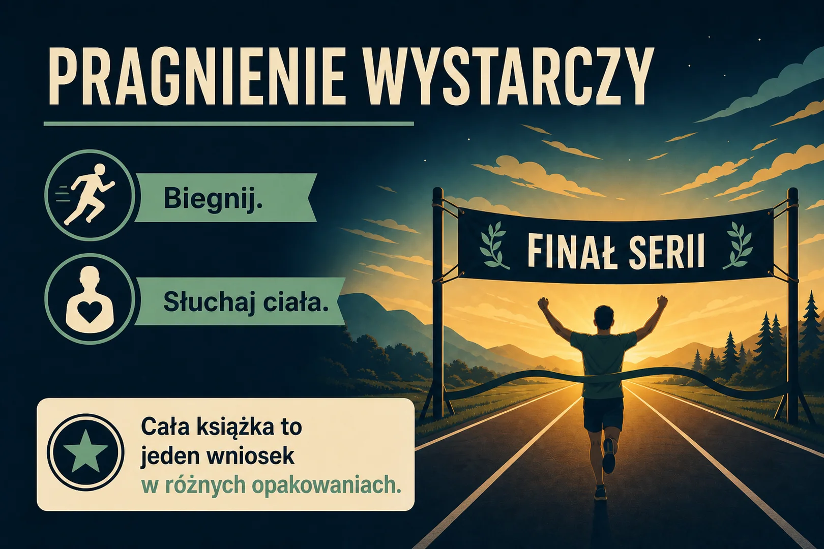 Pragnienie wystarczy - finał serii, biegnij, słuchaj ciała