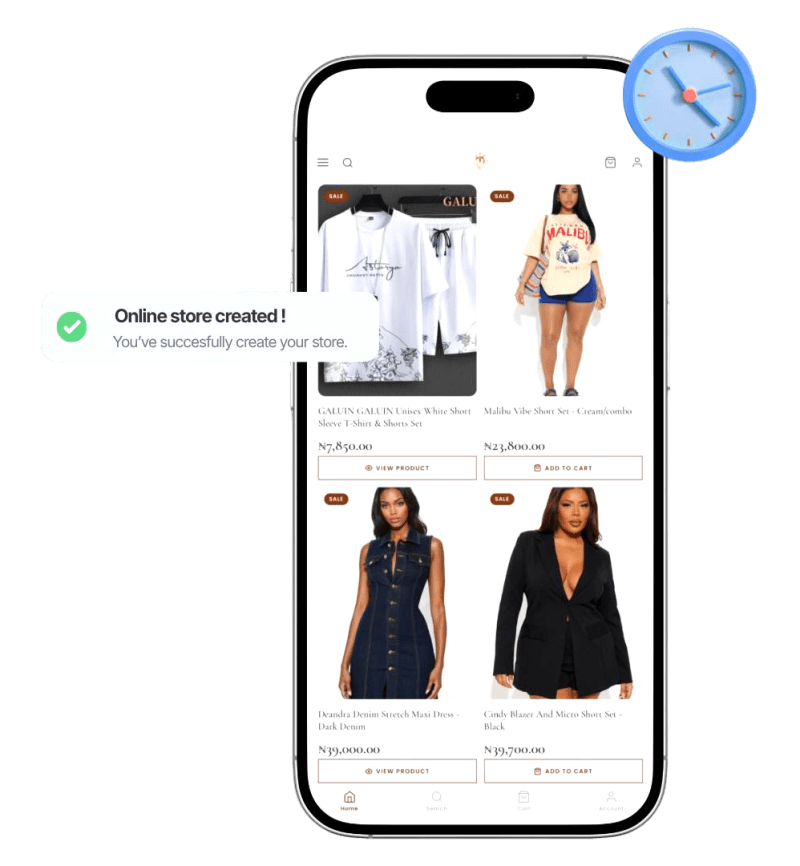 GOB app: Your store